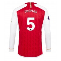 Arsenal Thomas Partey #5 Domáci futbalový dres 2023-24 Dlhy Rukáv